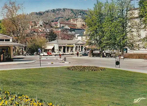 Baden-Baden Blick vom Theater gl1968 C4414