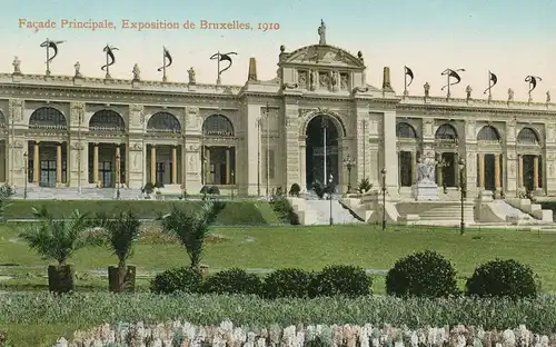 Bruxelles Exposition 1910 Facade Principale ngl 136.414