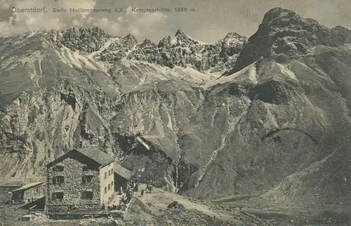 Berghütte: Kemptnerhütte Oberstdorf gl1912 104.401