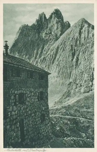 Berghütte: Meilerhütte mit Dreitorspitze gl1943 104.471