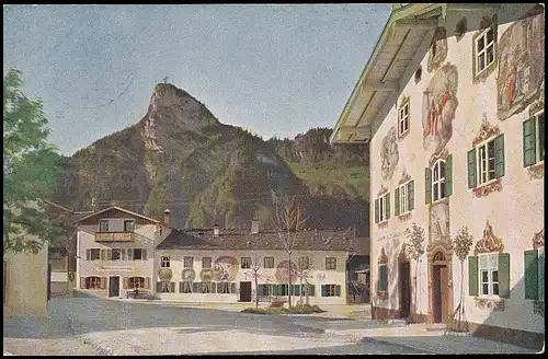 Oberammergau - Hauptstraße gl1913 137.907