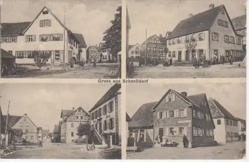 Schnelldorf Straßenpartien glca.1920 209.976