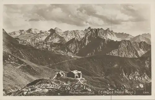 Berghütte: Oberstdorf Nebelhornhaus glca.1925 104.495