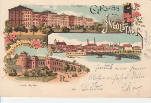 Ingolstadt Kasernen Cavalier Heydeck gl1899 207.998