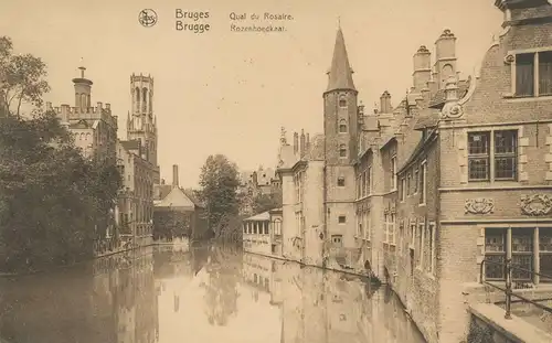Brügge / Bruges - Quai du Rosaire gl1931 136.409