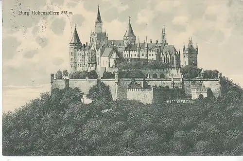 Burg Hohenzollern gl1914 C3784