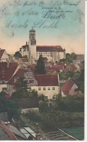 Dillingen a.D. Blick auf das Schloss gl1912 210.077