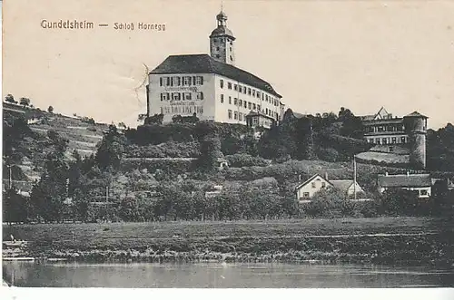 Gundelsheim/Neckar Schloß Hornegg gl1925 C3794