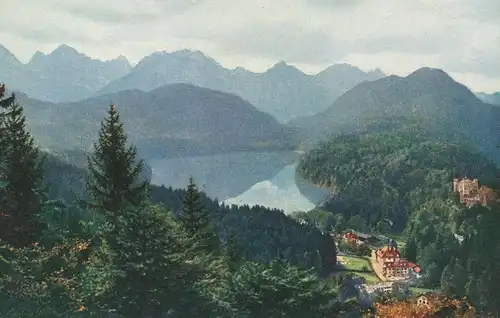 Schloss Hohenschwangau und Alpsee ngl 136.117