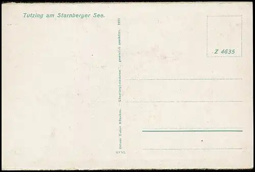 Tutzing am Starnberger See Panorama ngl 139.308