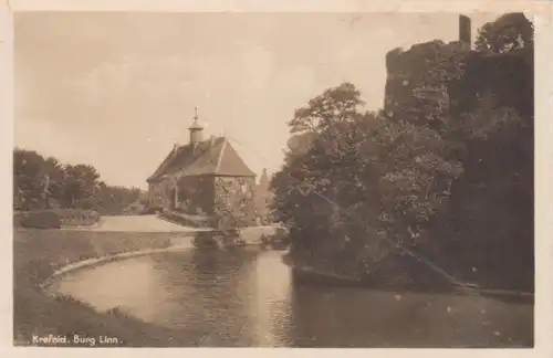 Krefeld - Burg Linn feldpgl1940? 215.492