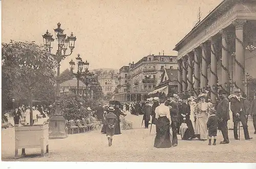 Baden-Baden Vor dem Conversationshaus glum 1910? C7784