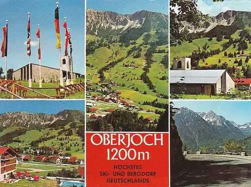 Oberjoch Allgäu Mehrbildkarte gl1979 C4524