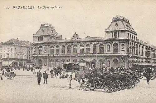 Bruxelles La Gare du Nord - Les voitures ... ngl C5074