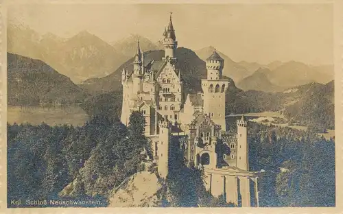 Schloss Neuschwanstein in Schwangau gl1915 136.168