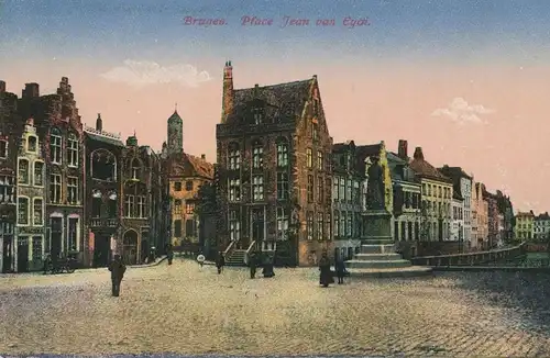 Brügge / Bruges - Place Jean van Eyck ngl 136.398