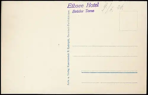 Die Zugspitze am Eibsee ngl 137.199