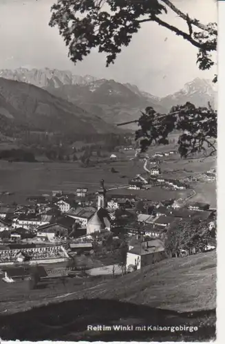 Reit im Winkl Panorama mit Kaisergebirge gl1958 215.713