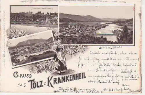 Bad Tölz und Krankenheil Panorama gl1899 208.295