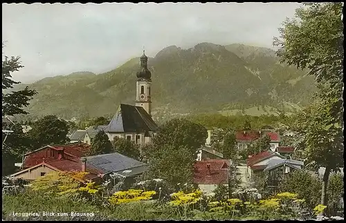 Lenggries a.d. Isar Blick zum Brauneck gl1960 139.517