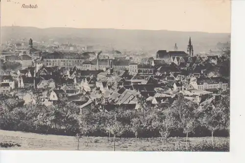 Ansbach i.B. Panorama gl1918 209.898