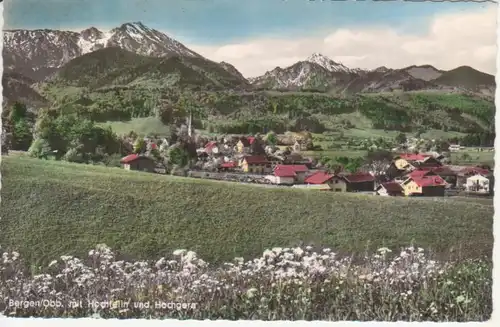 Bergen/Oberbayern Hochfelln und Hochgern Panorama ngl 216.112