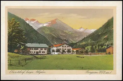 Birgsau bei Oberstdorf im Allgäu ngl 138.086
