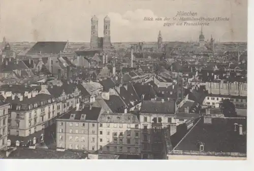 München Stadtpanorama glca.1910 212.247