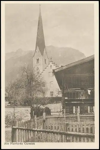 Garmisch Alte Pfarrkirche ngl 137.305