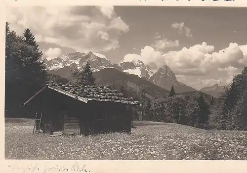 Ländliches Idyll bei Garmisch-Partenkirchenldkarte gl1939 C4951