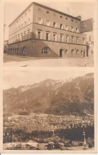 Bad Reichenhall Bürgerbräu Panorama feldpgl1944 208.567