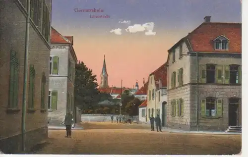 Germersheim a.Rh. Lilienstraße feldpgl1917 211.175