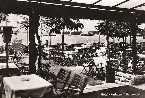 Berlin Wannsee Hotel-Restaurant Lindwerder gl1962 C5008