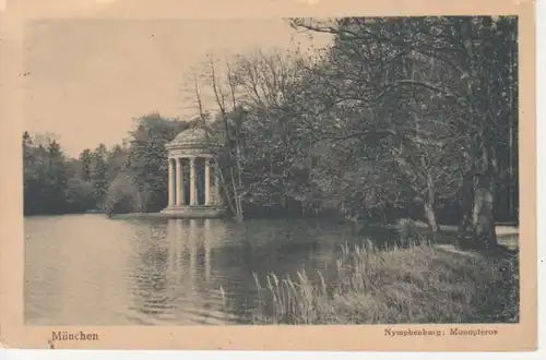 München Schloss Nymphenburg: Monopteros gl1926 212.298