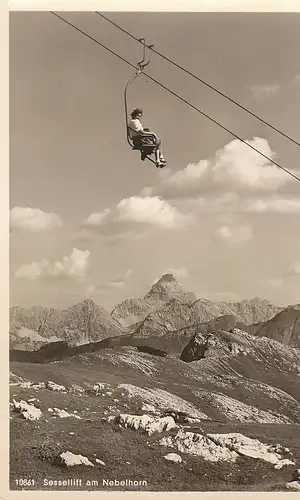 Oberstdorf Nebelhorn Sessellift Hochvogel ngl C4341