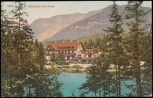 Grainau bei Garmisch Badersee mit Hotel gl1909 137.208