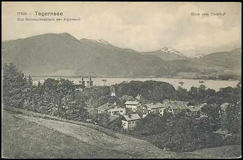 Tegernsee Blick vom Deiblhof ngl 139.671