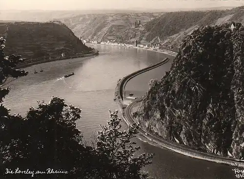 Die Loreley am Rhein bei St.Goarshausen gl1965 C4642