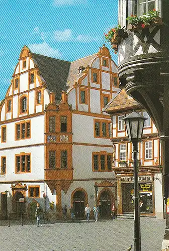 Alsfeld Hessen Marktplatz Das Hochzeitshausl ngl C4663