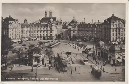 München - Karlsplatz mit Blick auf Neuhauserstraße gl1938 216.327