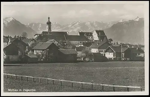 Murnau Panorama mit Zugspitze ngl 138.380