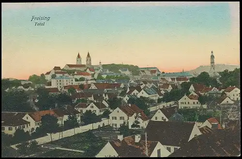 Freising Stadtpanorama gl1913 138.144