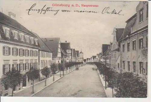 Günzburg a. Donau Hauptstraße gl1912 210.144