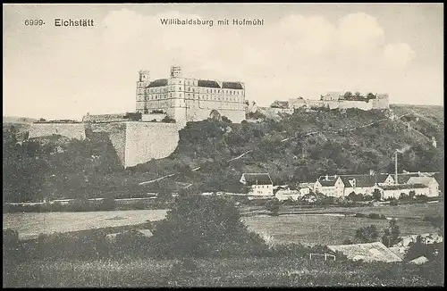 Eichstätt Willibaldsburg mit Hofmühl ngl 138.196