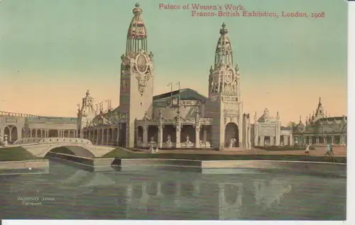 London Palace of Women's Work Franco-British-Exhibition ngl 211.638