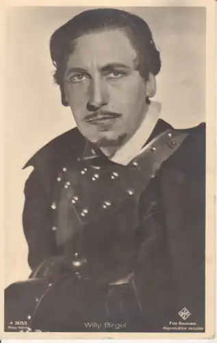 Porträt Willy Birgel feldpgl1941 211.652