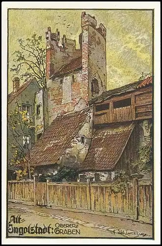 Alt-Ingolstadt Oberer Graben ngl 138.205