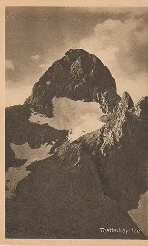 Allgäuer Hochgebirge Tretteachspitze von Norden gl1920 C4928