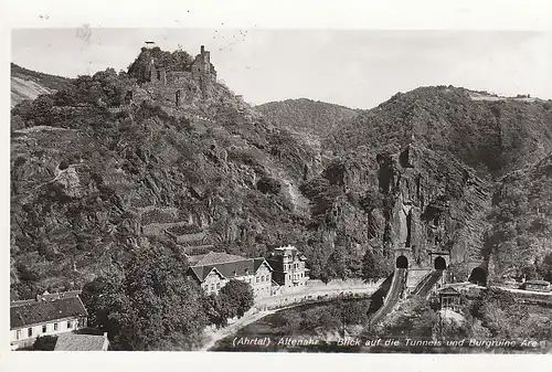 Altenahr Tunnels und Burgruine gl1939 C5004