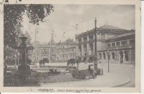 Hannover Ernst-August-Platz und Bahnhof gl1920 211.698